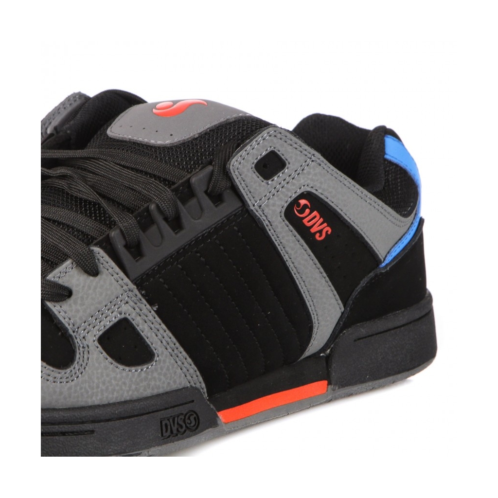 scarpe skate uomo celsius BLACK/CHARCOAL/BLUE/FIERY RED/NUBUCK