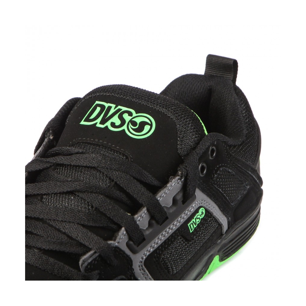 scarpe skate uomo comanche BLACK/CHARCOAL/LIME/NUBUCK