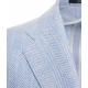 Blazer herringbone azzurro