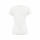 T-shirt con stampa logo bianco