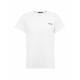 T-shirt with logo bianco
