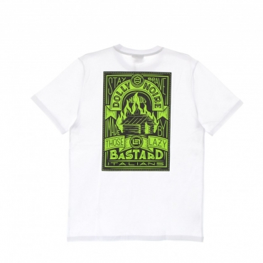 maglietta uomo dlynr tee x bastard WHITE