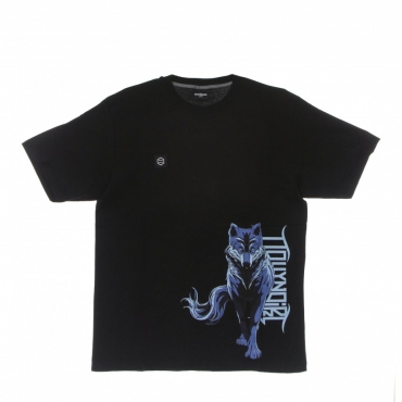 maglietta uomo lupo tee BLACK