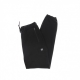 pantalone tuta leggero uomo woven square label cargo sweatpants BLACK