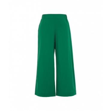 Pantalone ampio verde