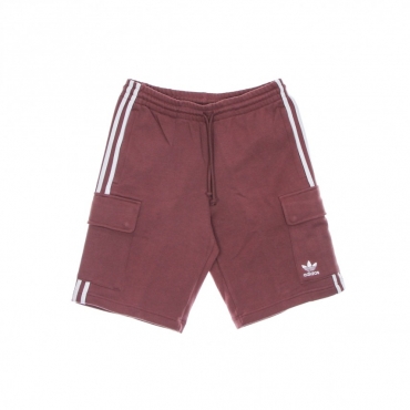 pantalone corto tuta uomo 3s cargo short BORDEAUX