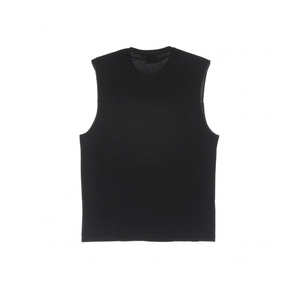 canotta uomo nba tear logo sleeveless tee loslak BLACK