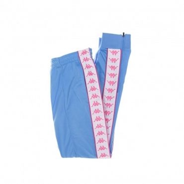pantalone tuta uomo banda rastoria slim BLUE LT/WHITE/FUCHSIA LT