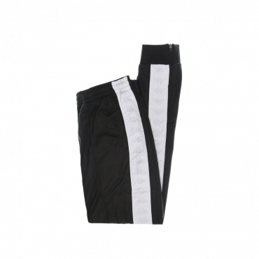 pantalone tuta uomo banda rastoria slim BLACK/WHITE/GREY