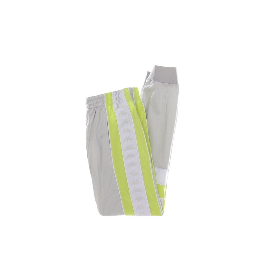 pantalone tuta uomo banda mems slim GREY LT/GREEN LIME/WHITE