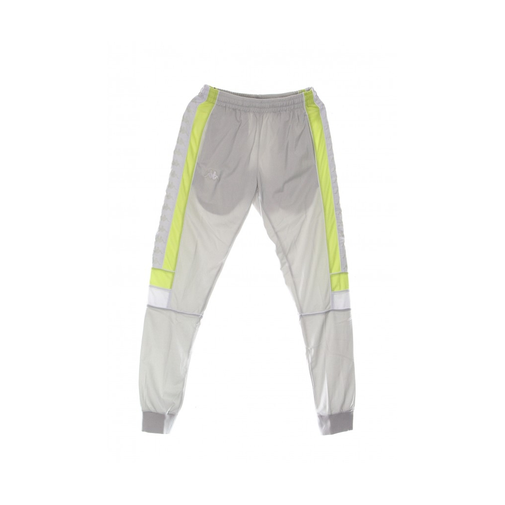 pantalone tuta uomo banda mems slim GREY LT/GREEN LIME/WHITE