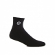 calza bassa uomo jaquard short socks BLACK