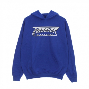 felpa cappuccio uomo future logo hood ROYAL