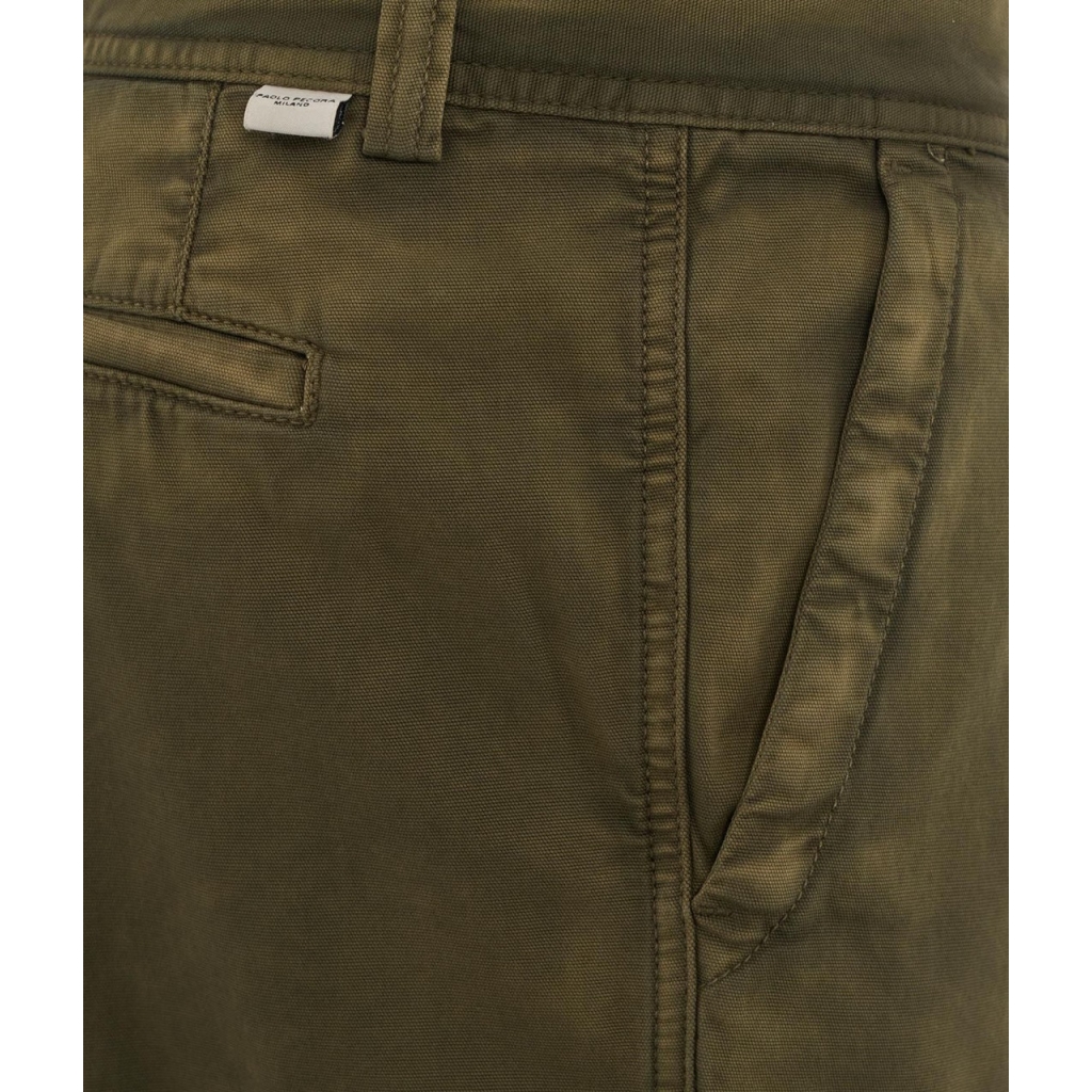 Pantalone cargo verde scuro