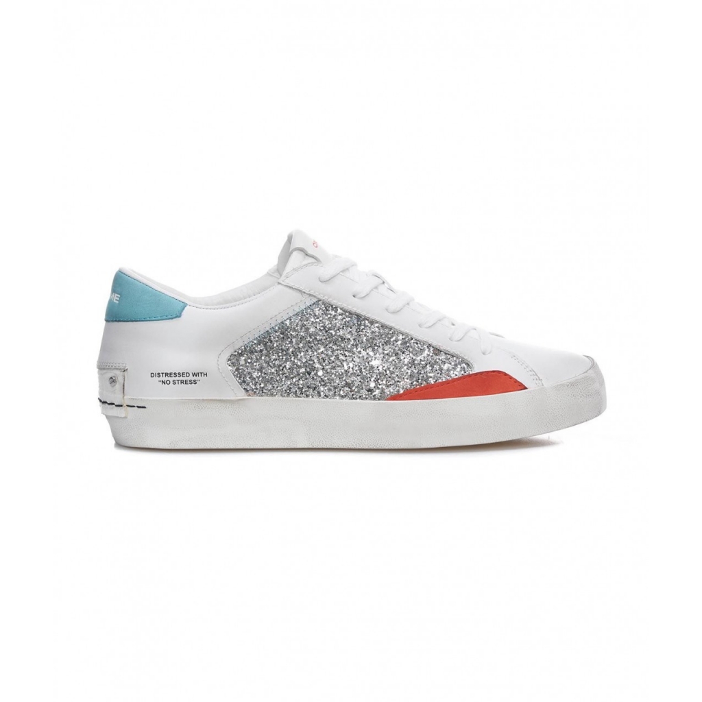 Sneakers Low Top Distressed multicolore