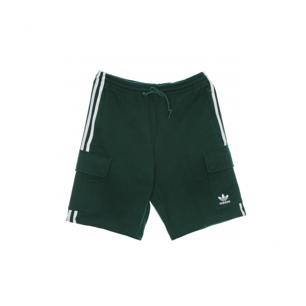 pantalone corto tuta uomo 3-stripes cargo short COLLEGIATE GREEN