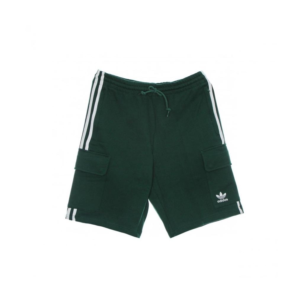 pantalone corto tuta uomo 3-stripes cargo short COLLEGIATE GREEN