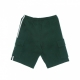 pantalone corto tuta uomo 3-stripes cargo short COLLEGIATE GREEN