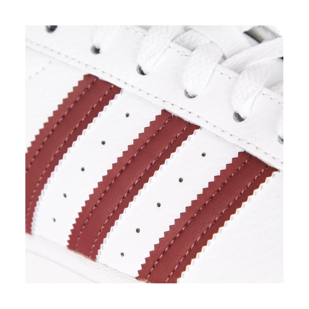 scarpa bassa uomo superstar CLOUD WHITE/QUIET CRIMSON/GOLD FOIL