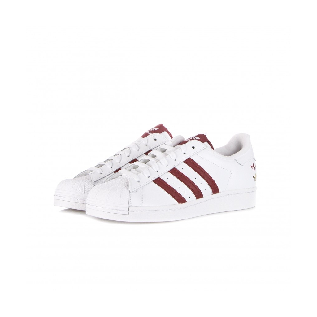 scarpa bassa uomo superstar CLOUD WHITE/QUIET CRIMSON/GOLD FOIL