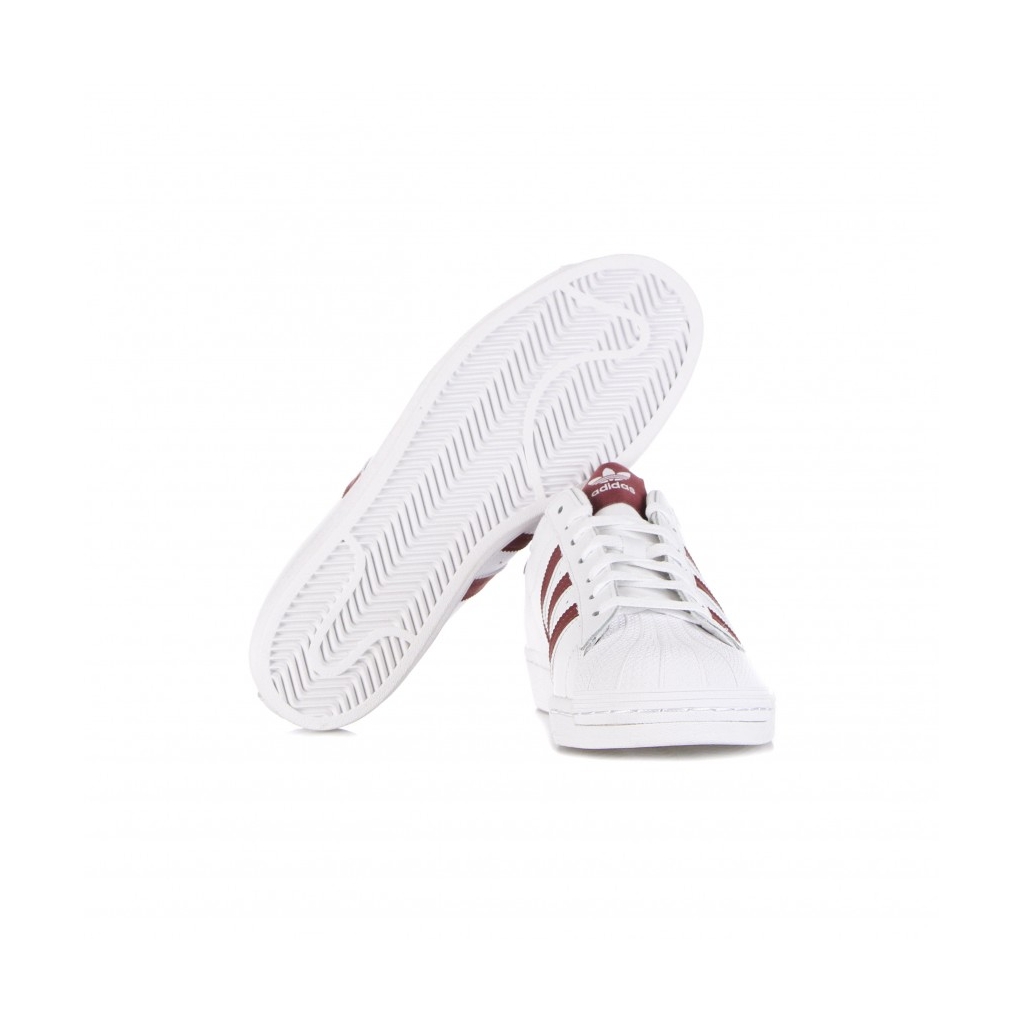 scarpa bassa uomo superstar CLOUD WHITE/QUIET CRIMSON/GOLD FOIL