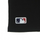 maglietta uomo mlb team logo metallic print tee neyyan BLACK/GOLD