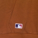 felpa cappuccio uomo mlb left chest team logo hoody neyyan TOFFEE/BLACK