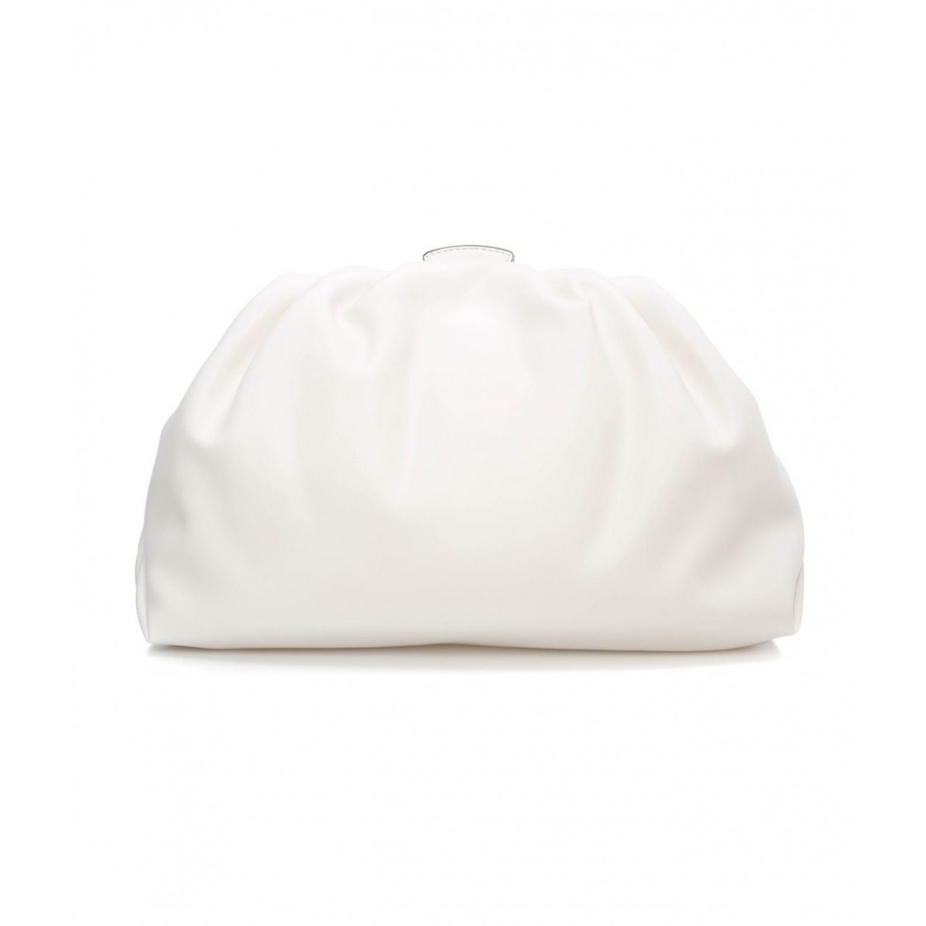 Puffer clutch Nola bianco