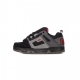 scarpe skate uomo comanche BLACK/CHARCOAL/RED/NUBUCK