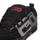 scarpe skate uomo comanche BLACK/CHARCOAL/RED/NUBUCK