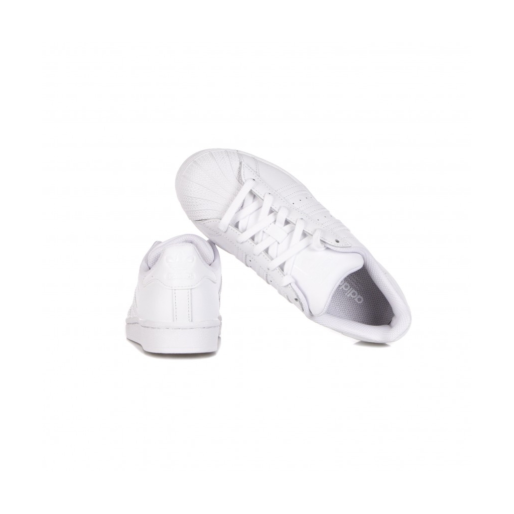 scarpa bassa ragazzo superstar CLOUD WHITE/CLOUD WHITE/CLOUD WHITE