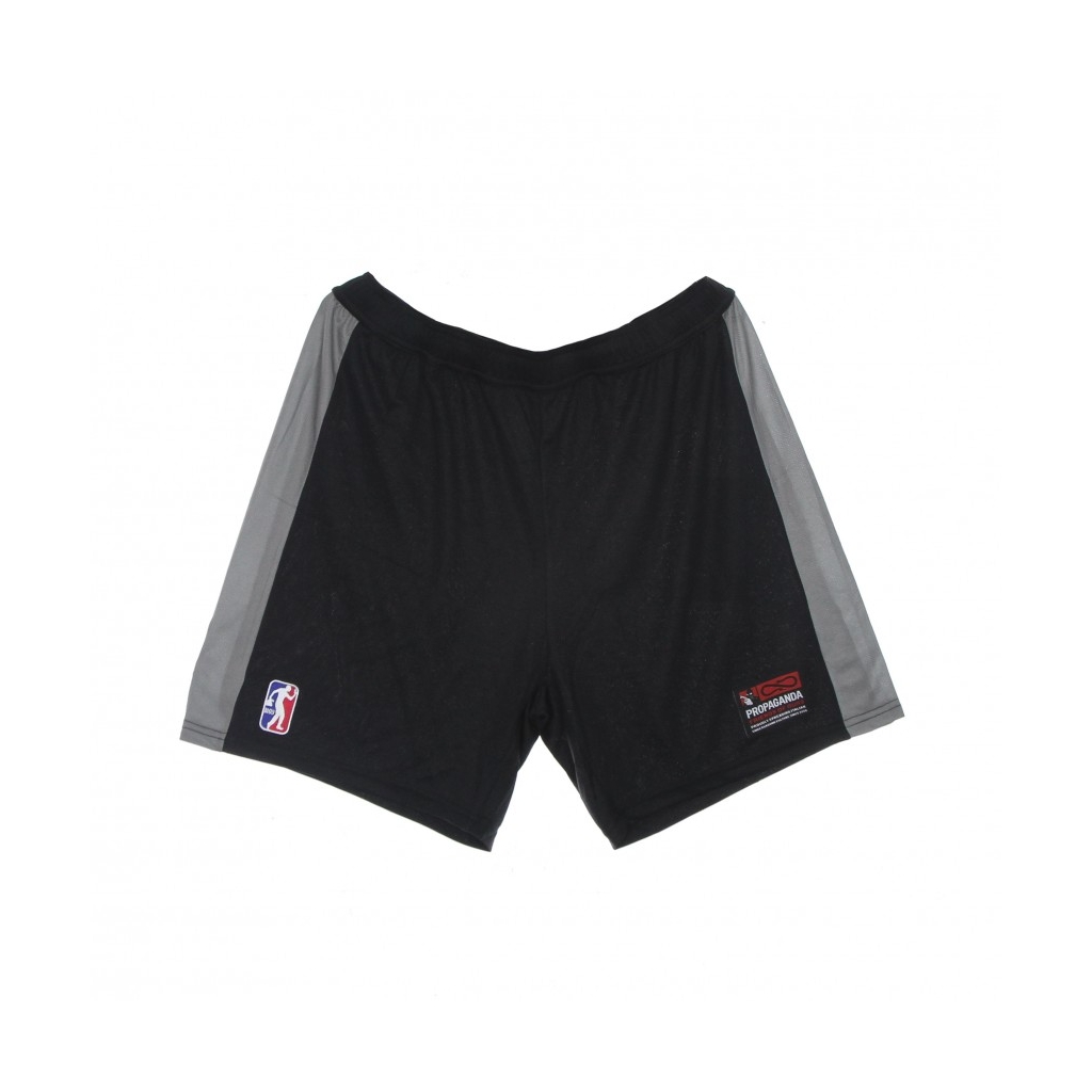 pantaloncino tipo basket uomo black basket shorts