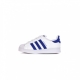 scarpa bassa ragazzo superstar c CLOUD WHITE/ROYAL BLUE/CLOUD WHITE