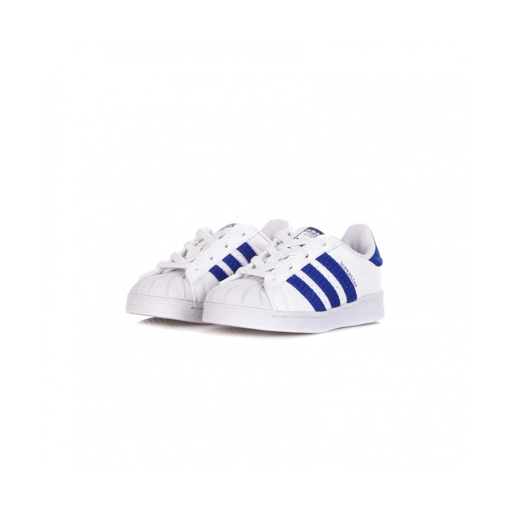 scarpa bassa ragazzo superstar c CLOUD WHITE/ROYAL BLUE/CLOUD WHITE