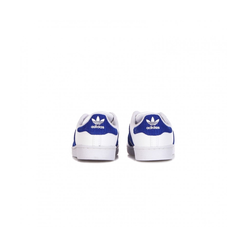 scarpa bassa ragazzo superstar c CLOUD WHITE/ROYAL BLUE/CLOUD WHITE