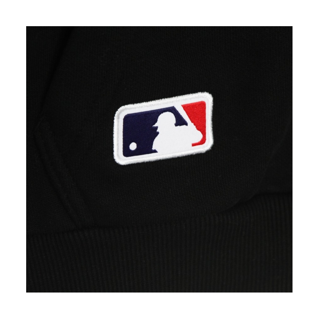 felpa cappuccio uomo mlb team logo metallic print neyyan BLACK/GOLD