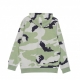 felpa cappuccio uomo camo hoodie MAGIC LIME