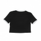 maglietta corta donna adicolor classic cropped tee BLACK