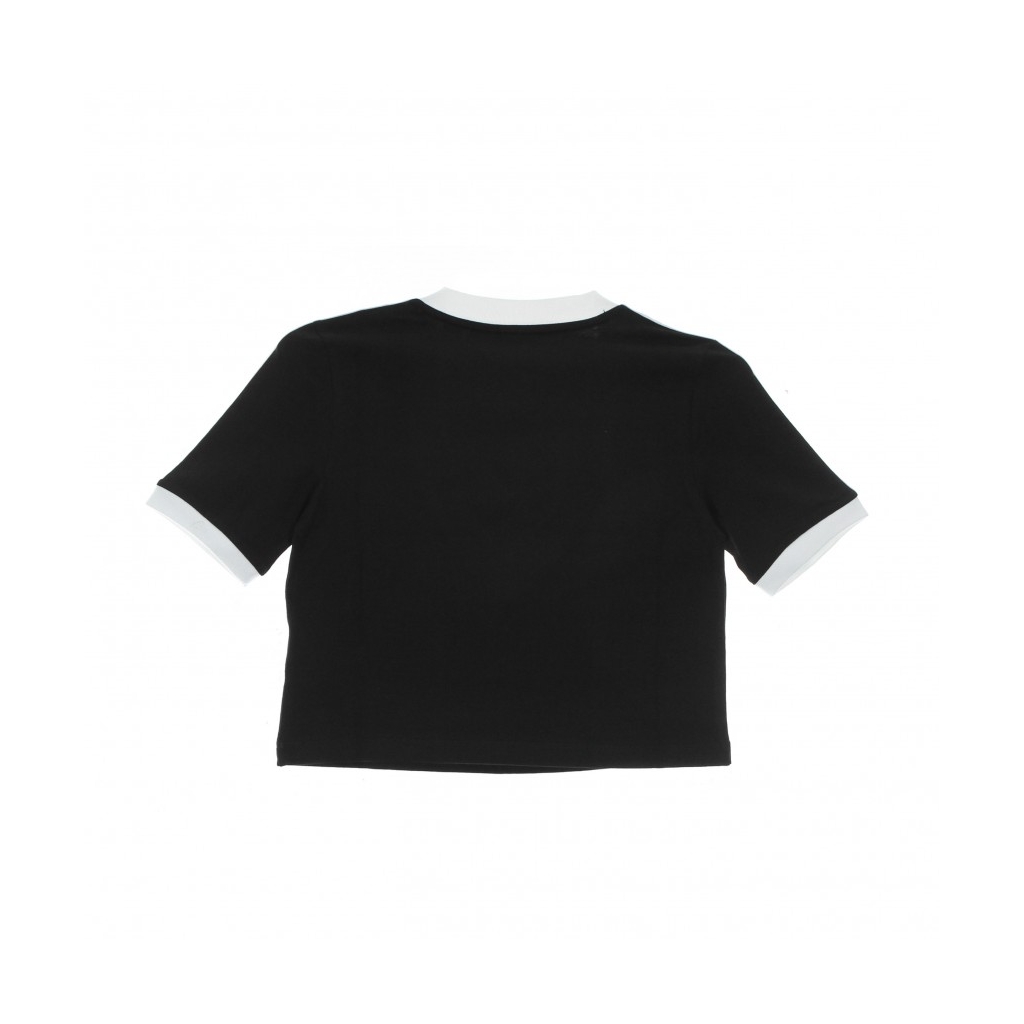 maglietta corta donna adicolor classic cropped tee BLACK