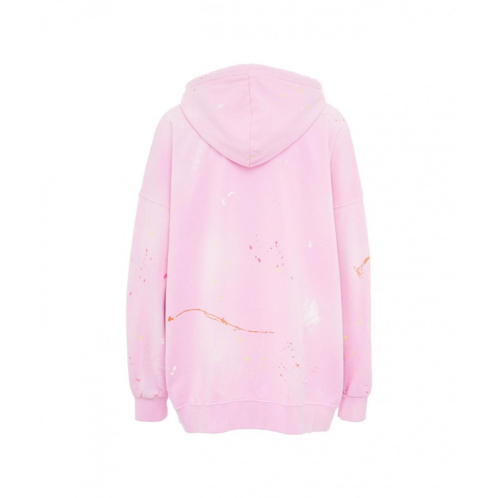 Hoodie con logo pink