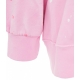 Hoodie con logo pink