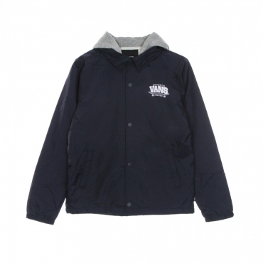 giacca coach jacket ragazzo by riley dress blues /authentic sk8 ASPHALT/TANGERI