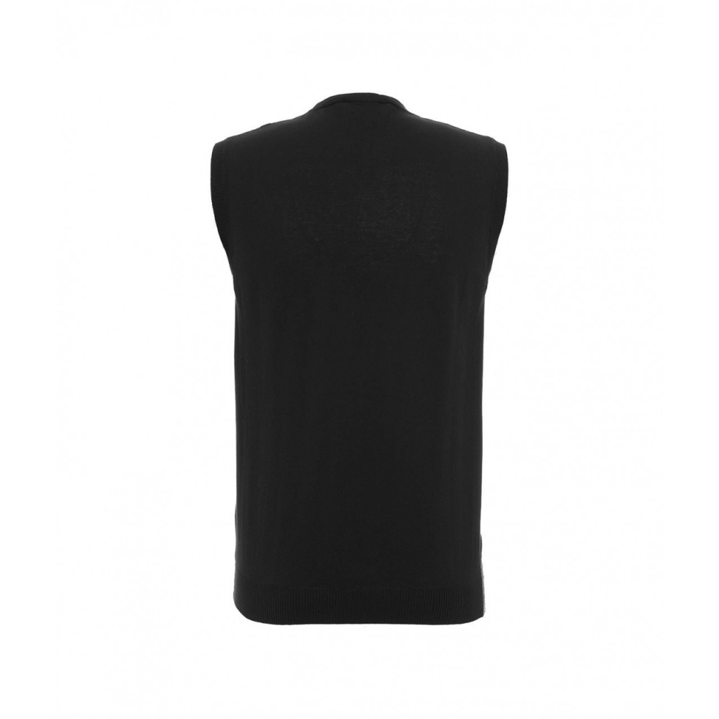 Gilet in maglia nero