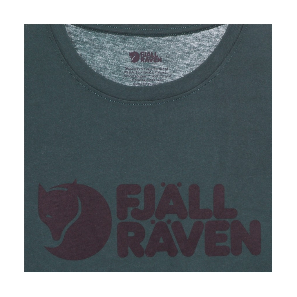 maglietta uomo fjallraven logo t-shirt ARCTIC GREEN