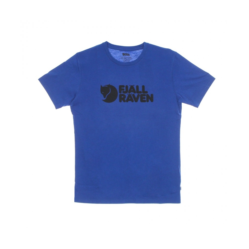 maglietta uomo fjallraven logo t-shirt ALPINE BLUE