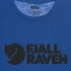 maglietta uomo fjallraven logo t-shirt ALPINE BLUE