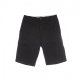 pantalone corto uomo outdoor cargo short BLACK