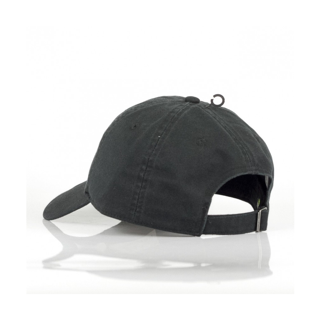 cappellino visiera curva uomo h86 futura washed BLACK/WHITE