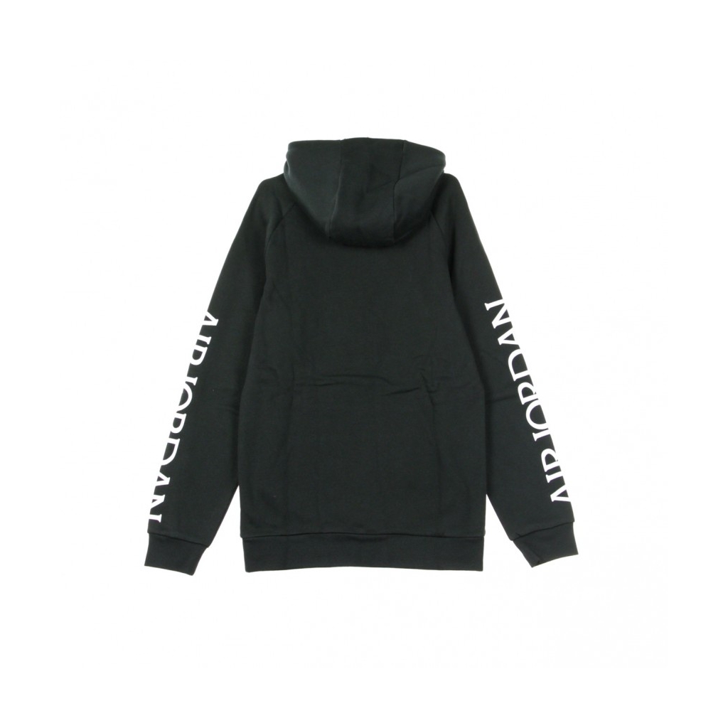 felpa cappuccio uomo jumpman classic fleece po BLACK/WHITE