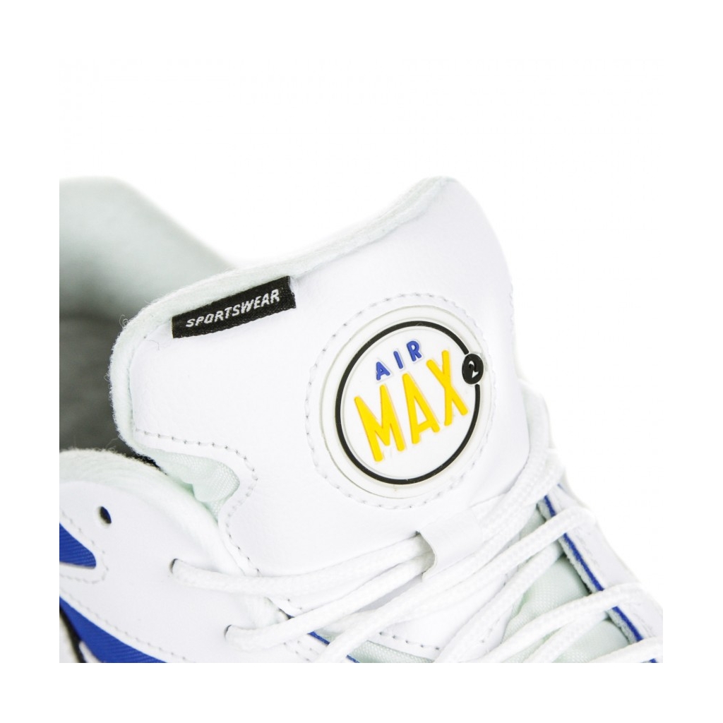 scarpa bassa uomo air max2 light prm WHITE/WHITE/UNIVERSITY GOLD/GAME ROYAL
